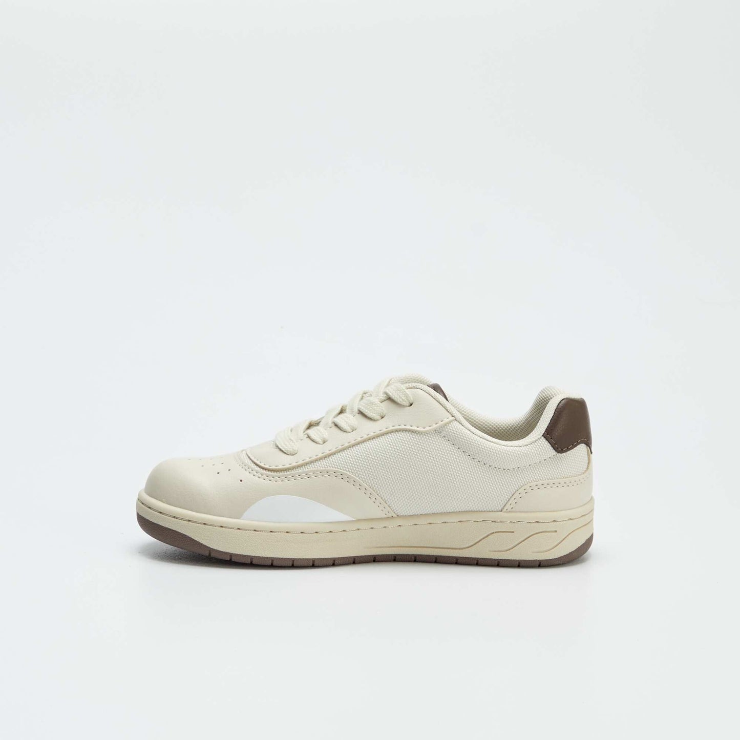 Zapatillas bajas con cordones BEIGE