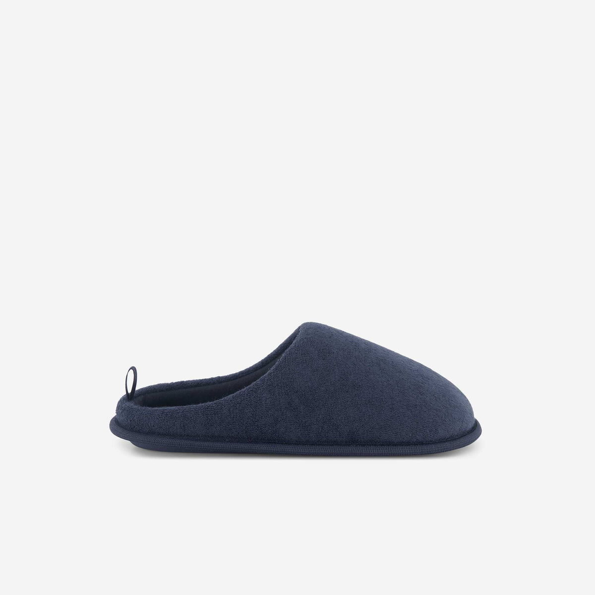 Zapatillas de casa de punto de rizo AZUL