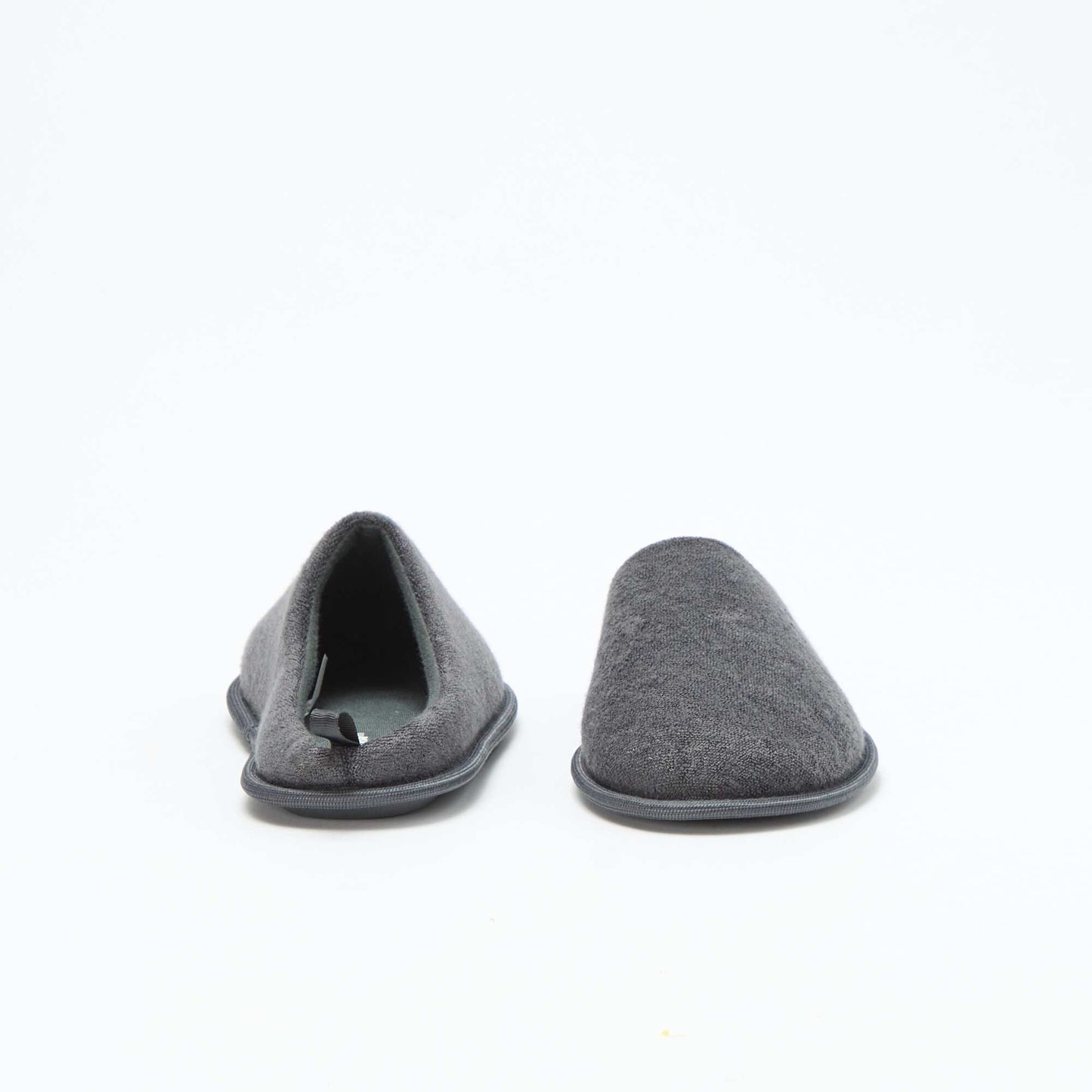 Zapatillas de casa de punto de rizo GRIS