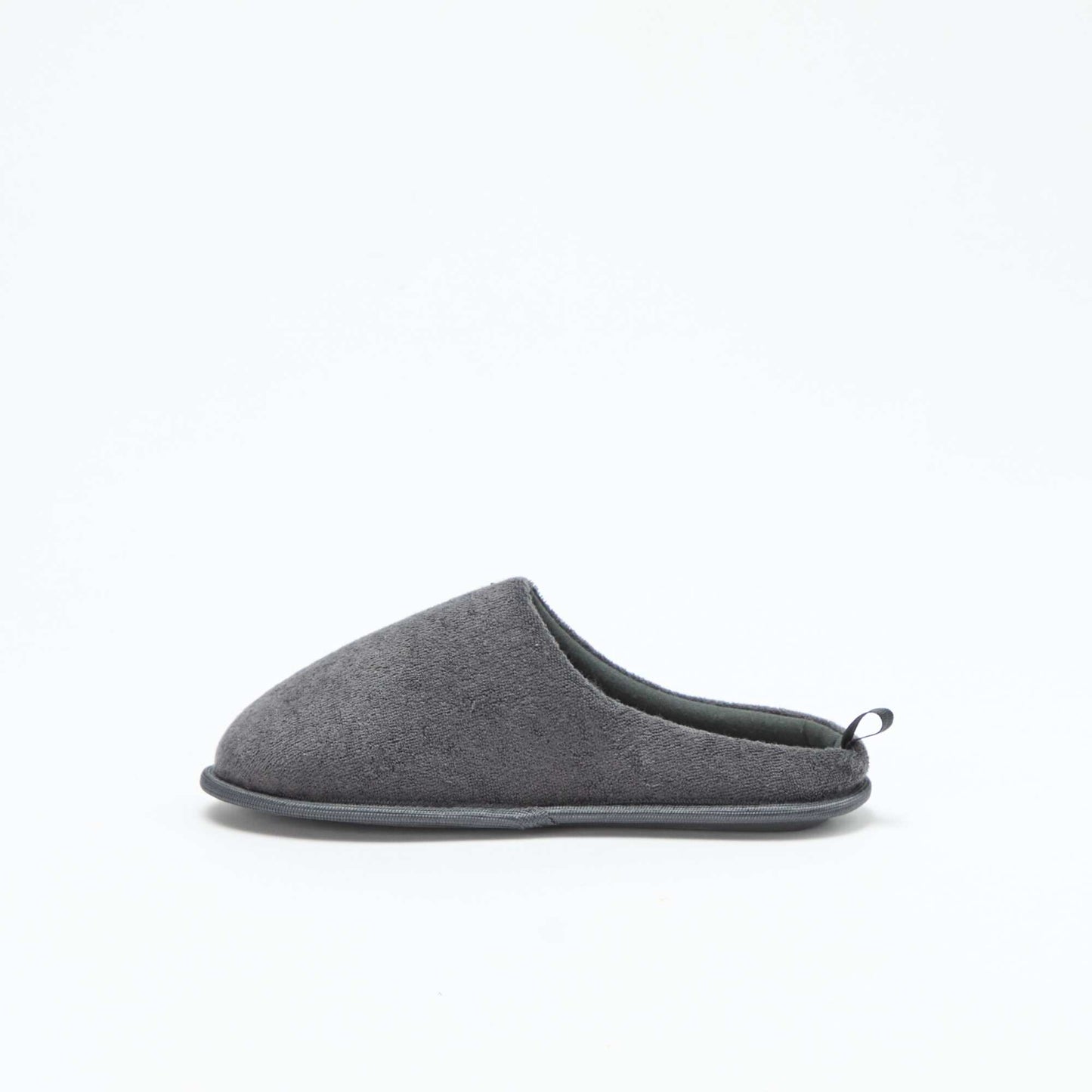 Zapatillas de casa de punto de rizo GRIS