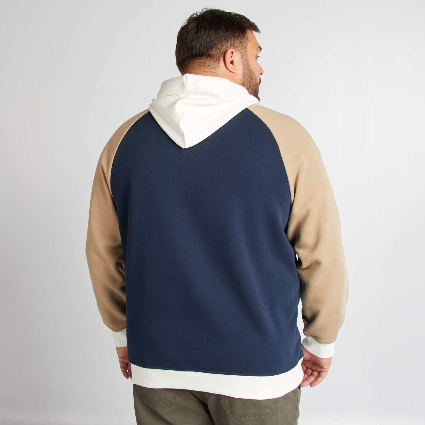 Buzo con capucha estilo universidad blazer AZUL