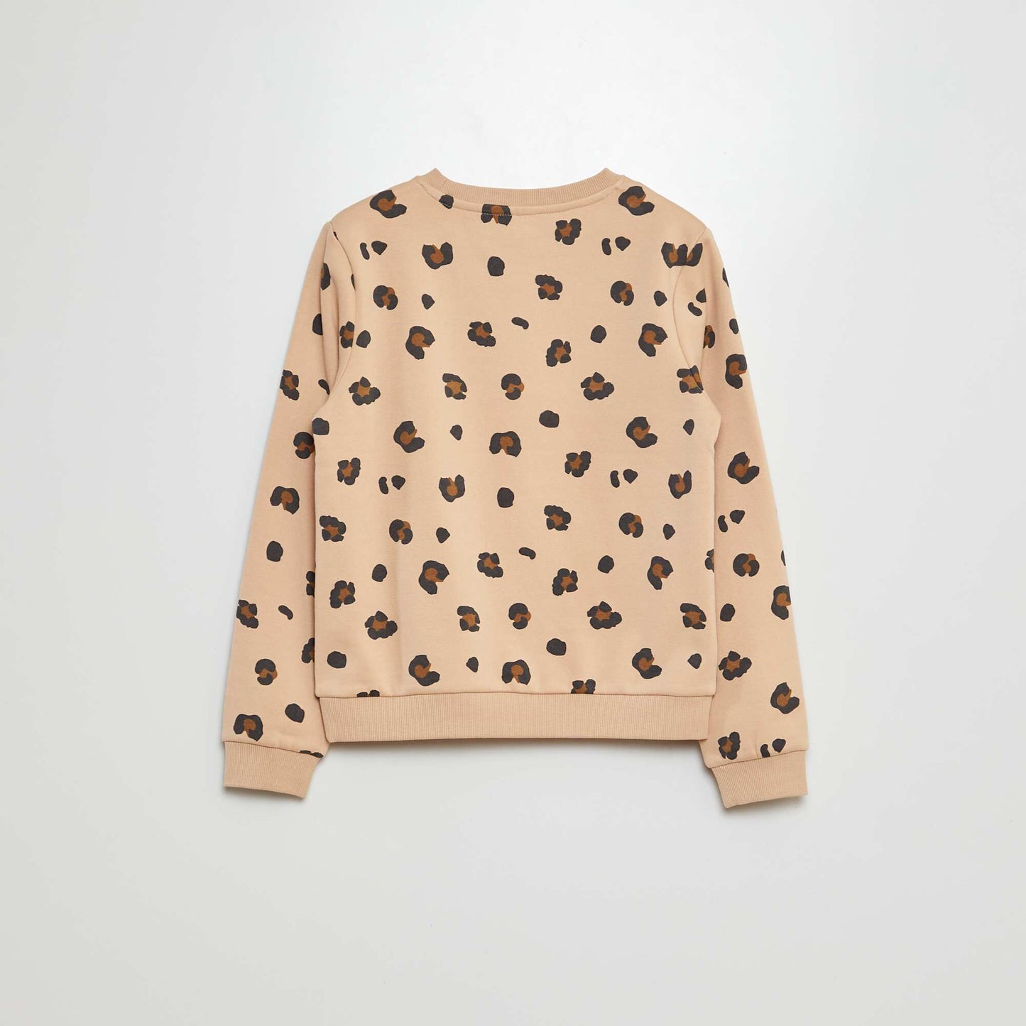 Buzo de chándal con motivo BEIGE