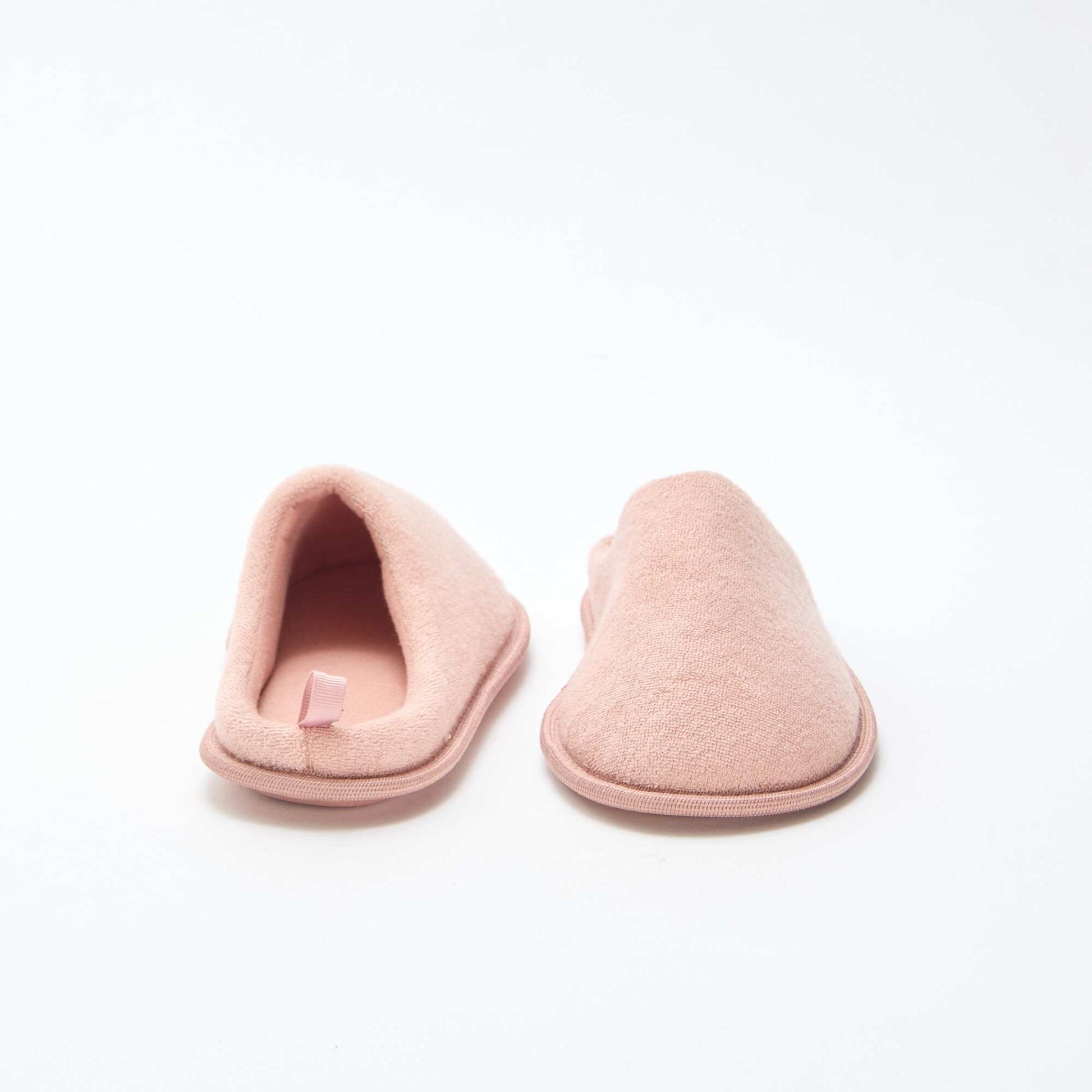 Zapatillas de casa lisas ROSA