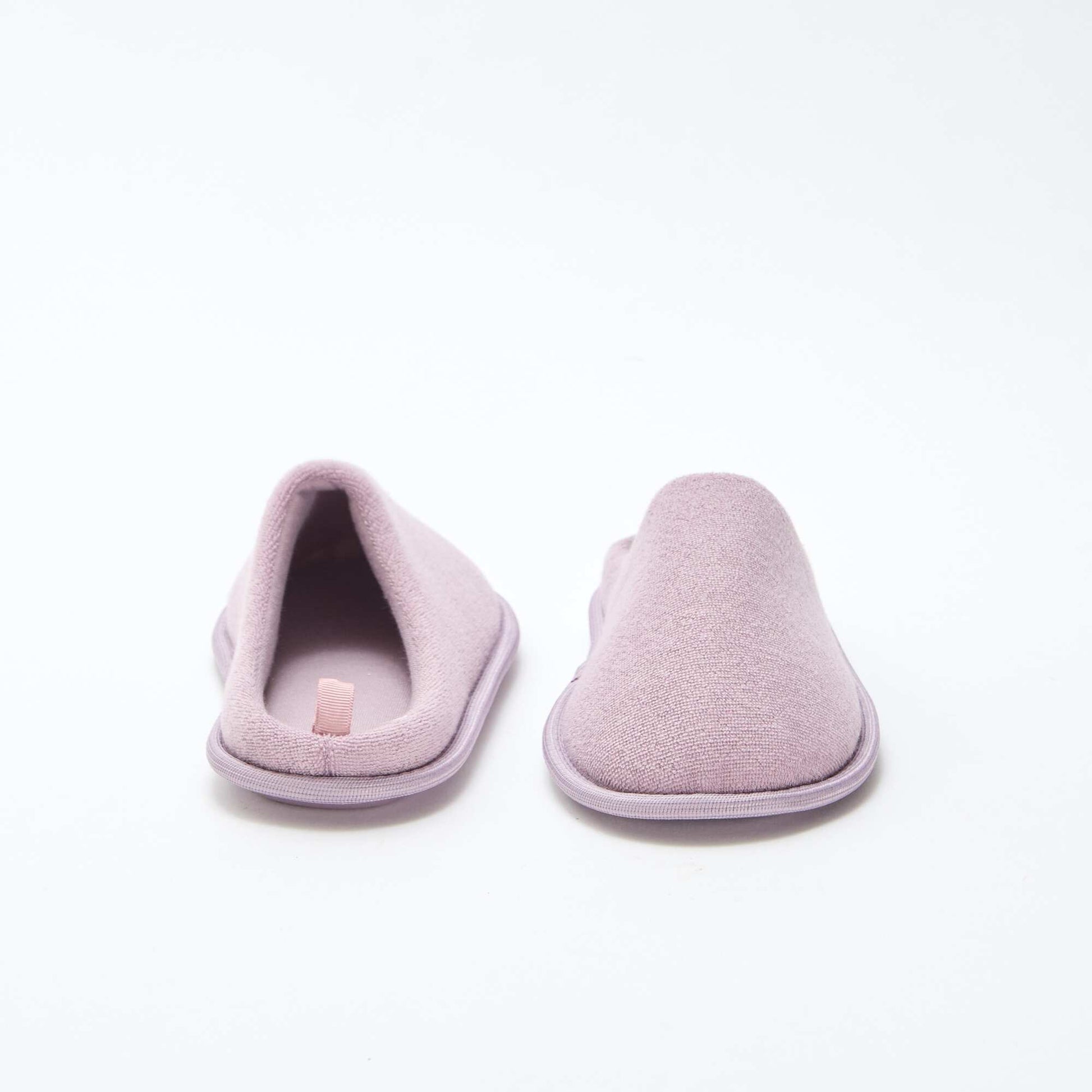 Zapatillas de casa lisas PURPURA