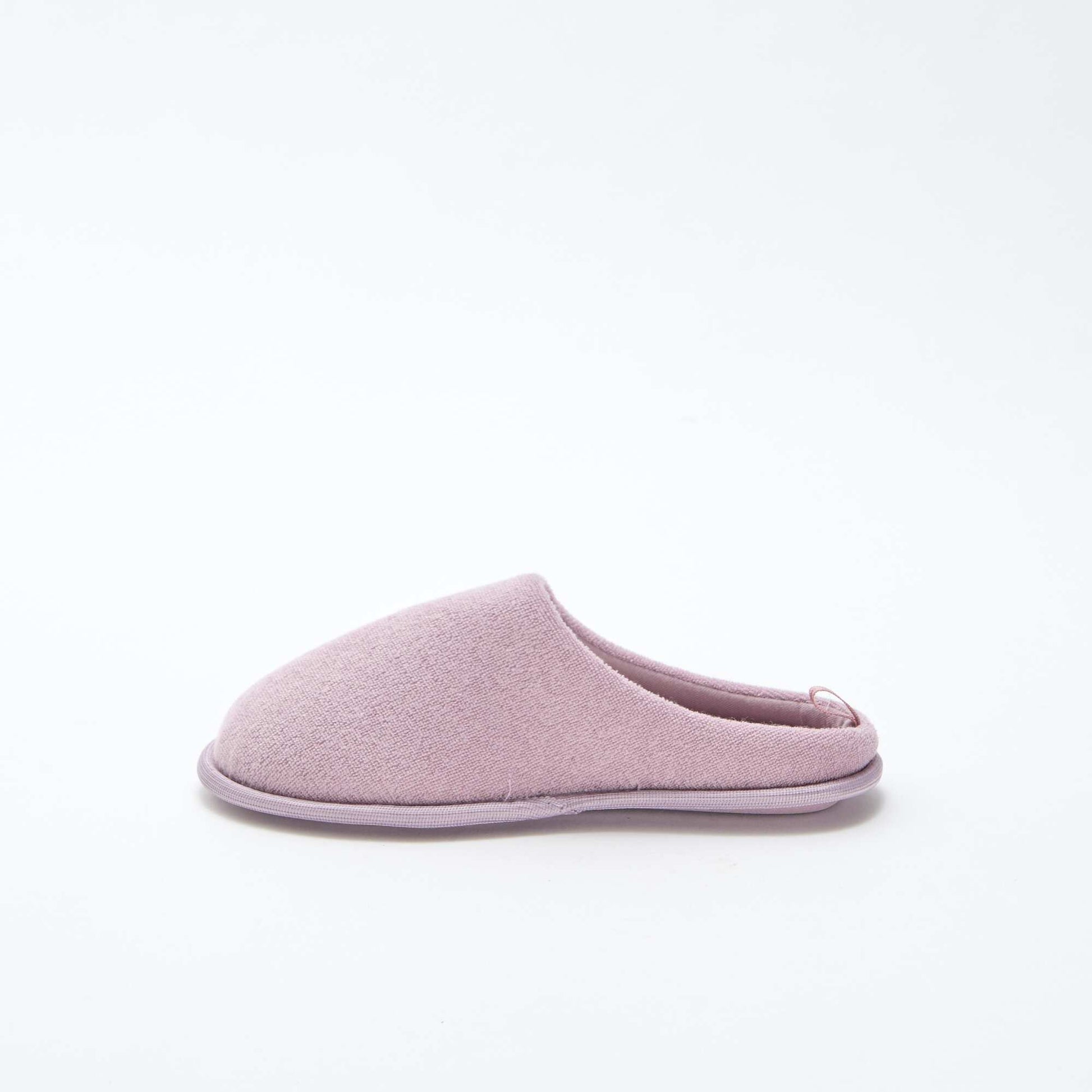 Zapatillas de casa lisas PURPURA