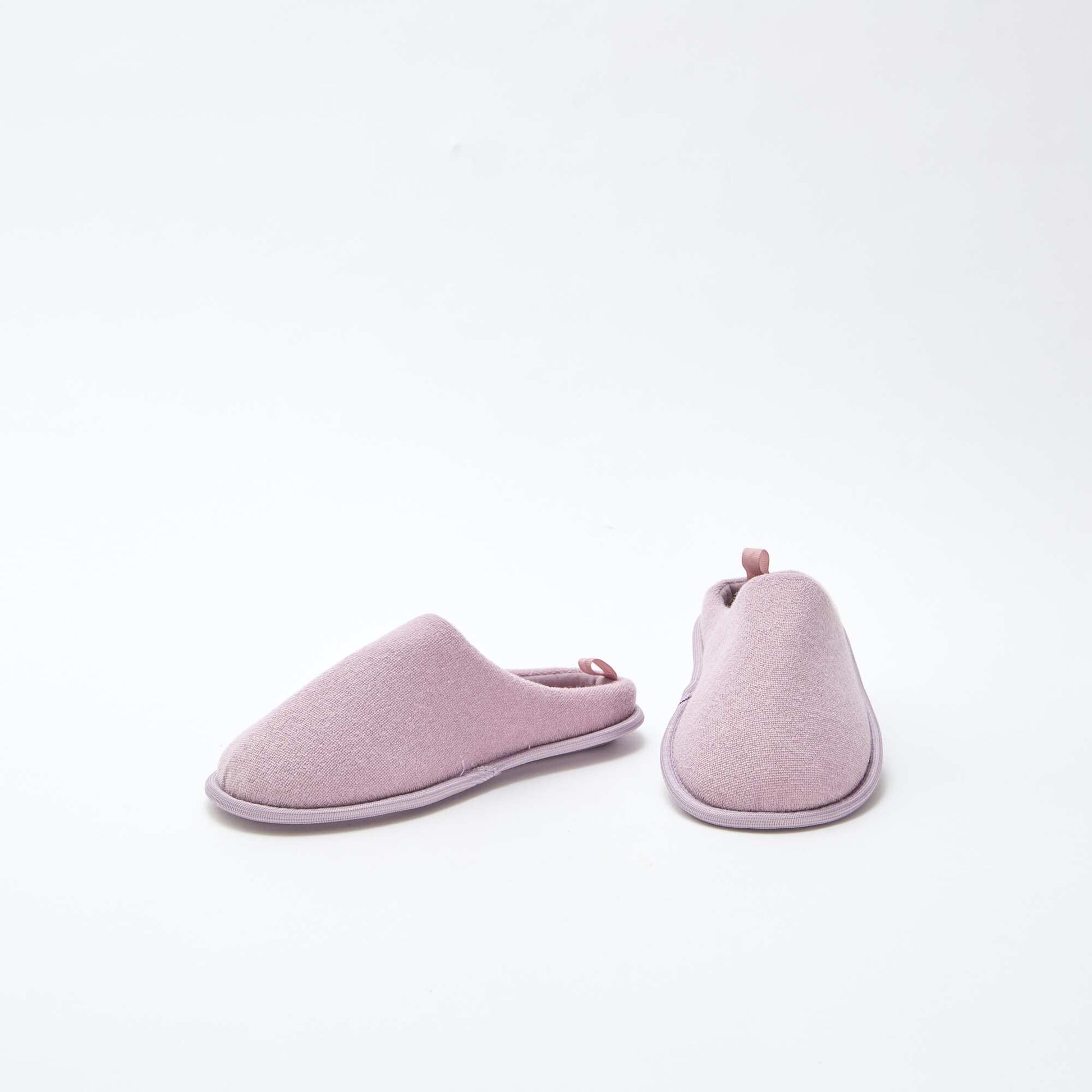 Zapatillas de casa lisas PURPURA