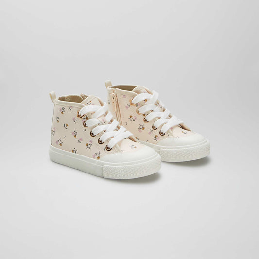 Zapatillas de flores de material sintético KAKI