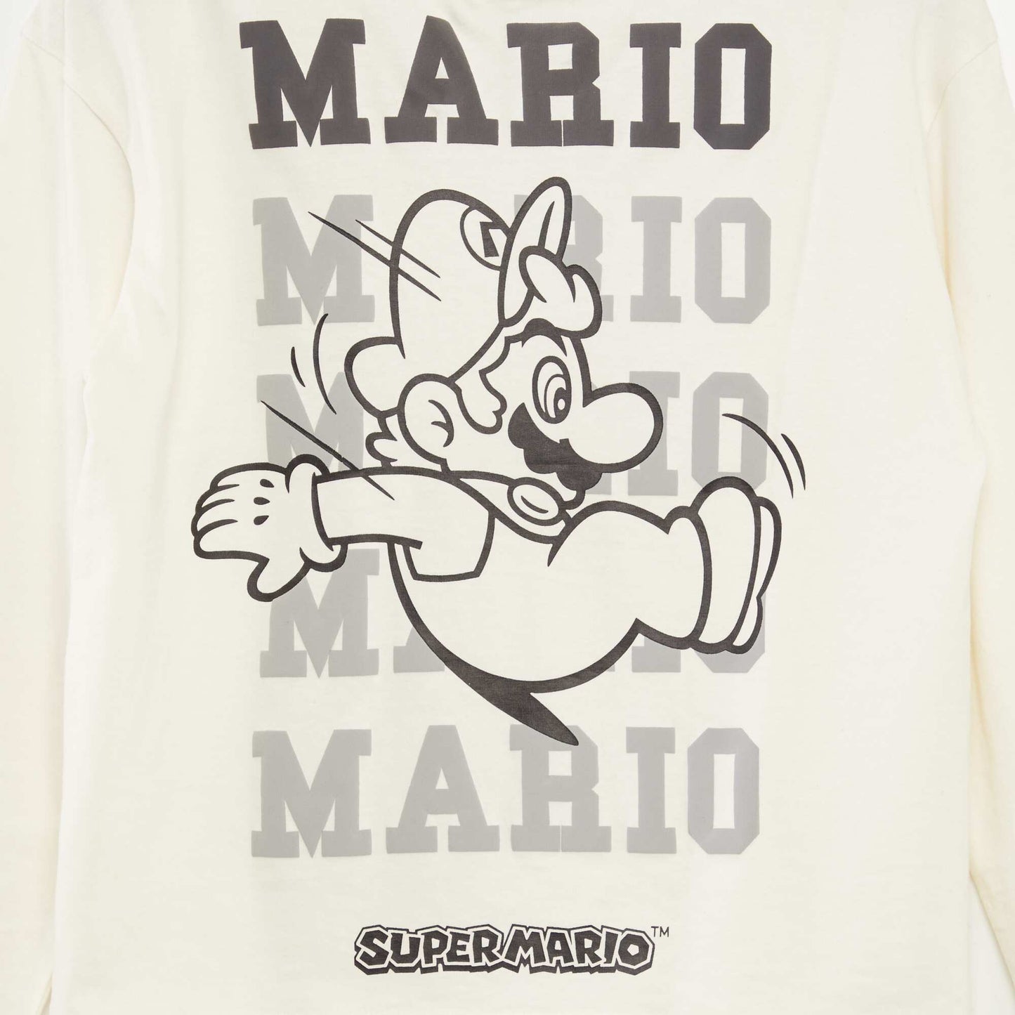 Camiseta 'Mario' 'Super Nintendo' BLANCO