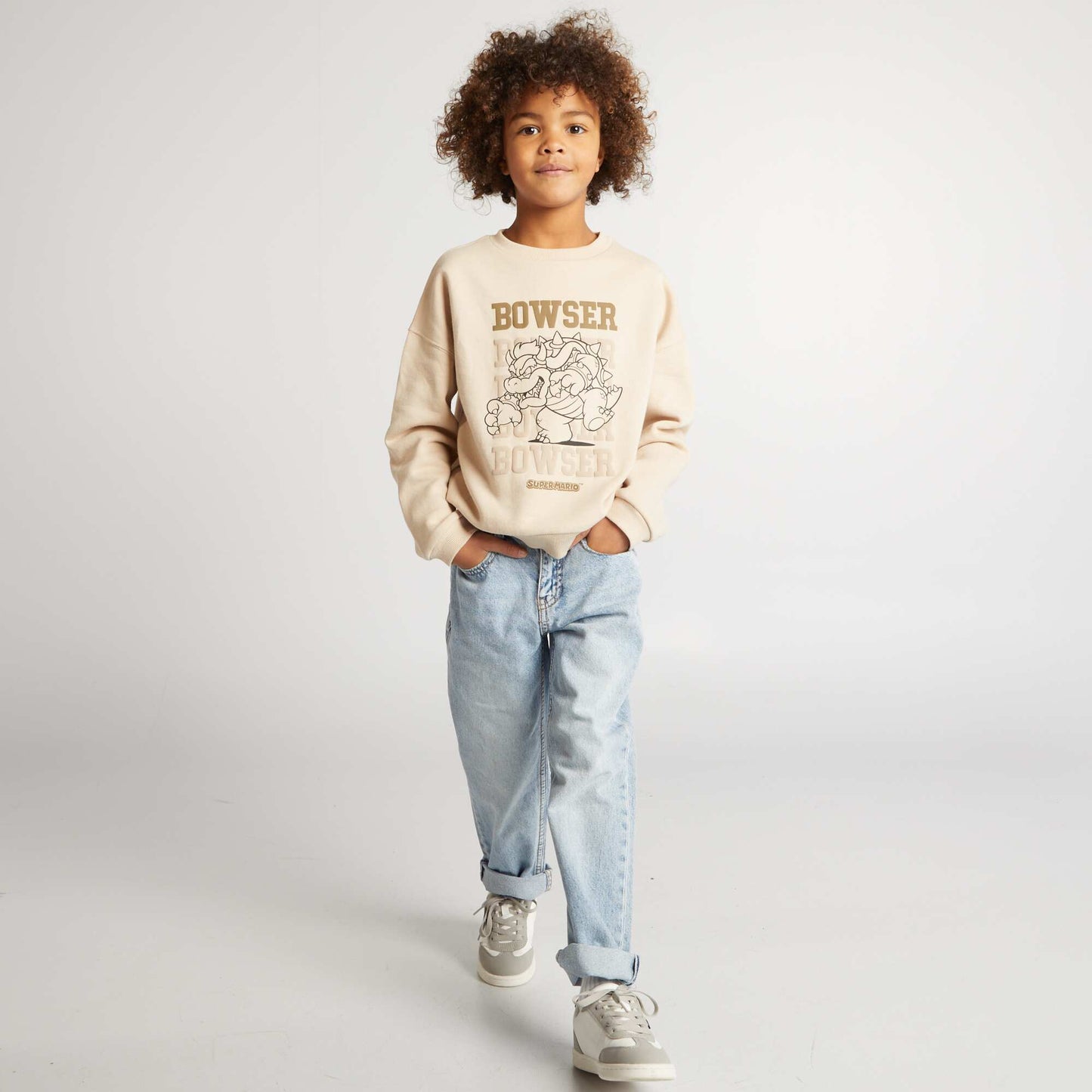 Buzo de felpa 'Super Mario' BEIGE