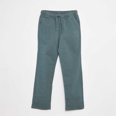 Pantalón regular liso VERDE