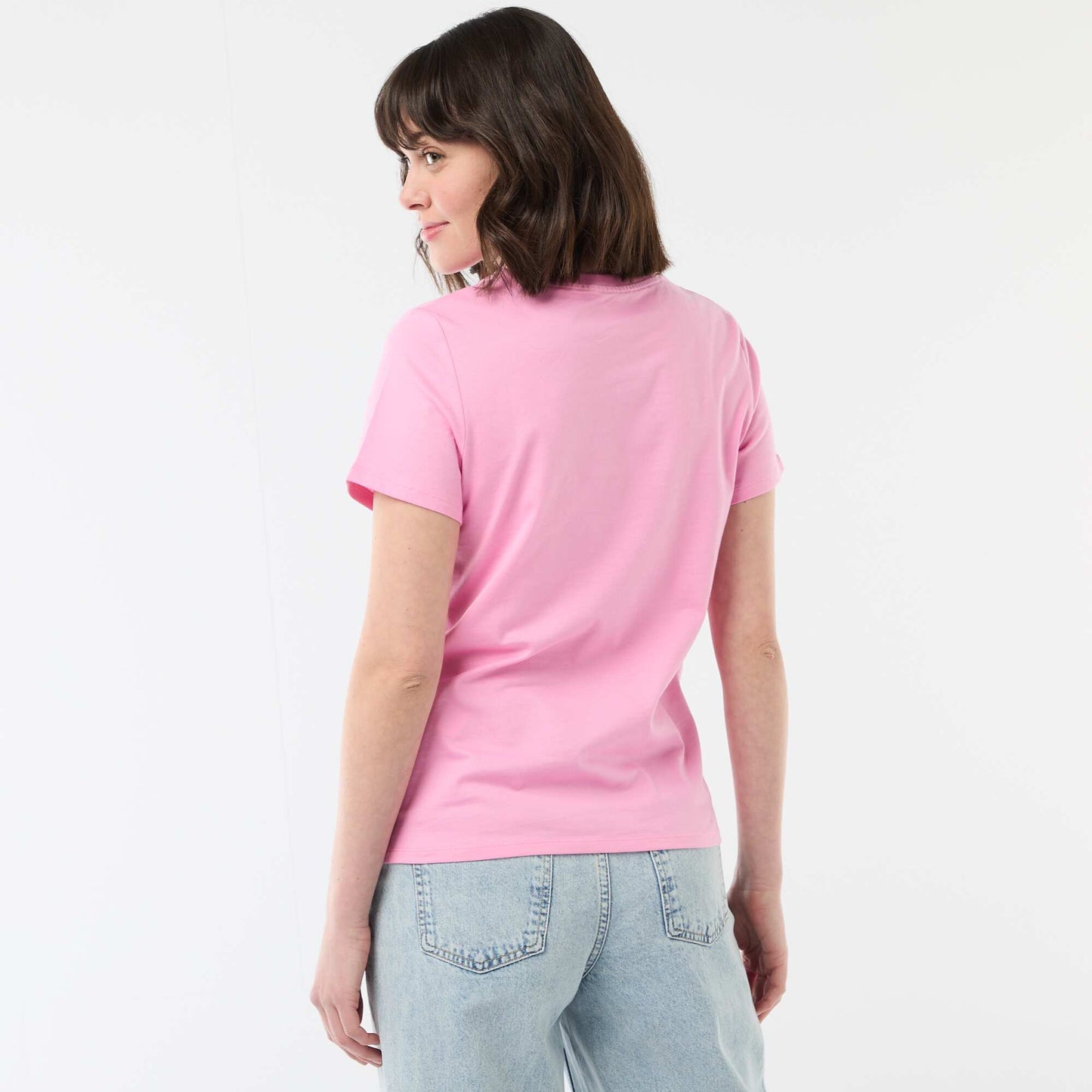 Camiseta estampada ROSA