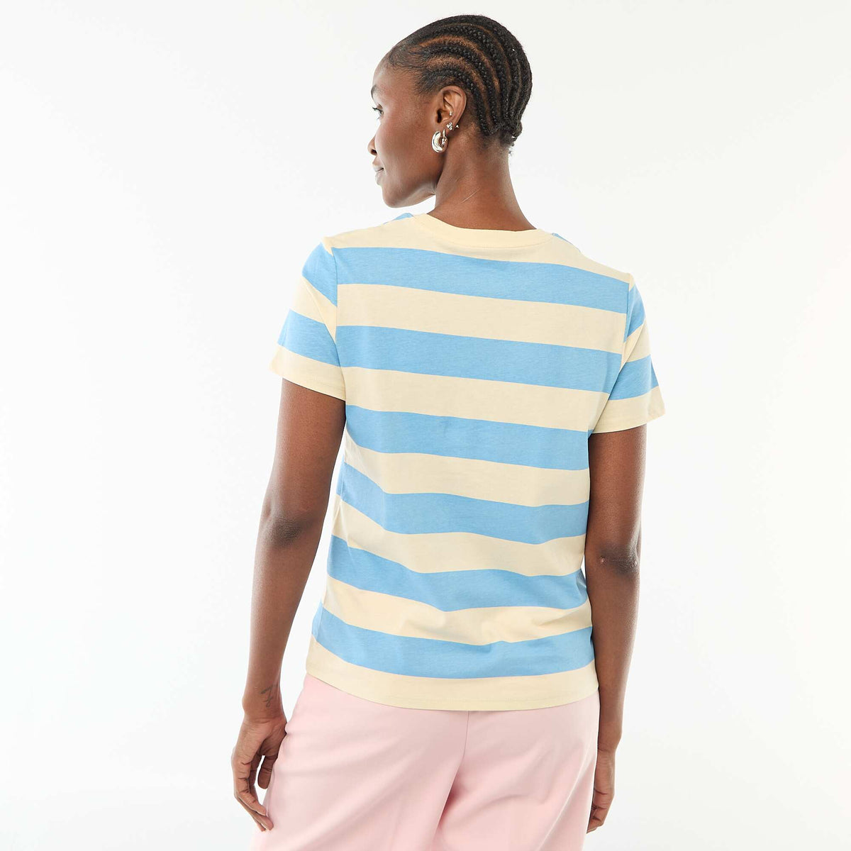 Camiseta estampada AZUL
