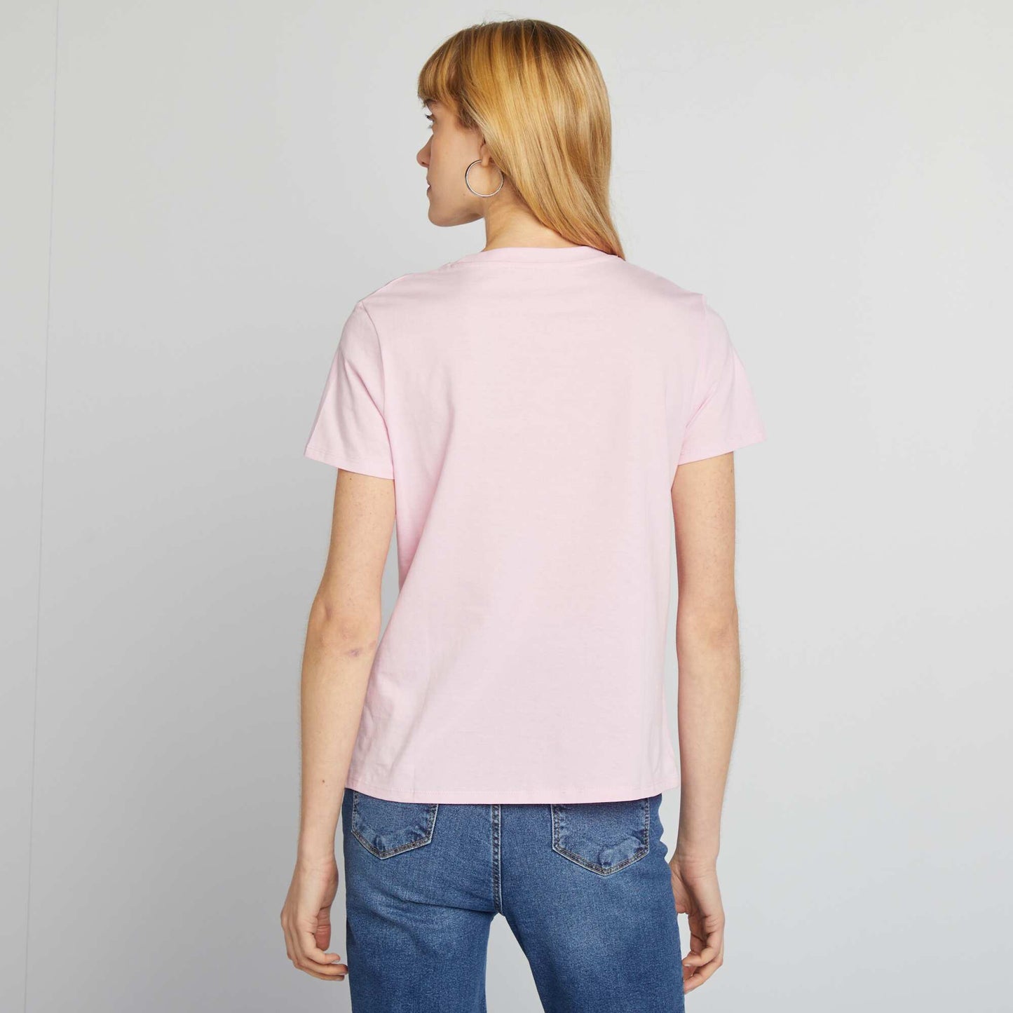 Camiseta estampada ROSA