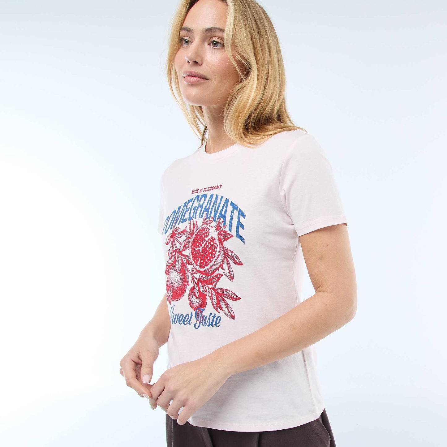 Camiseta estampada ROSA