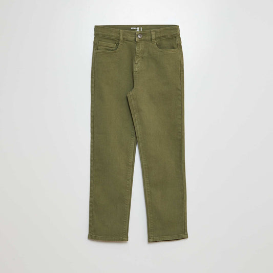 Jean regular corte recto VERDE