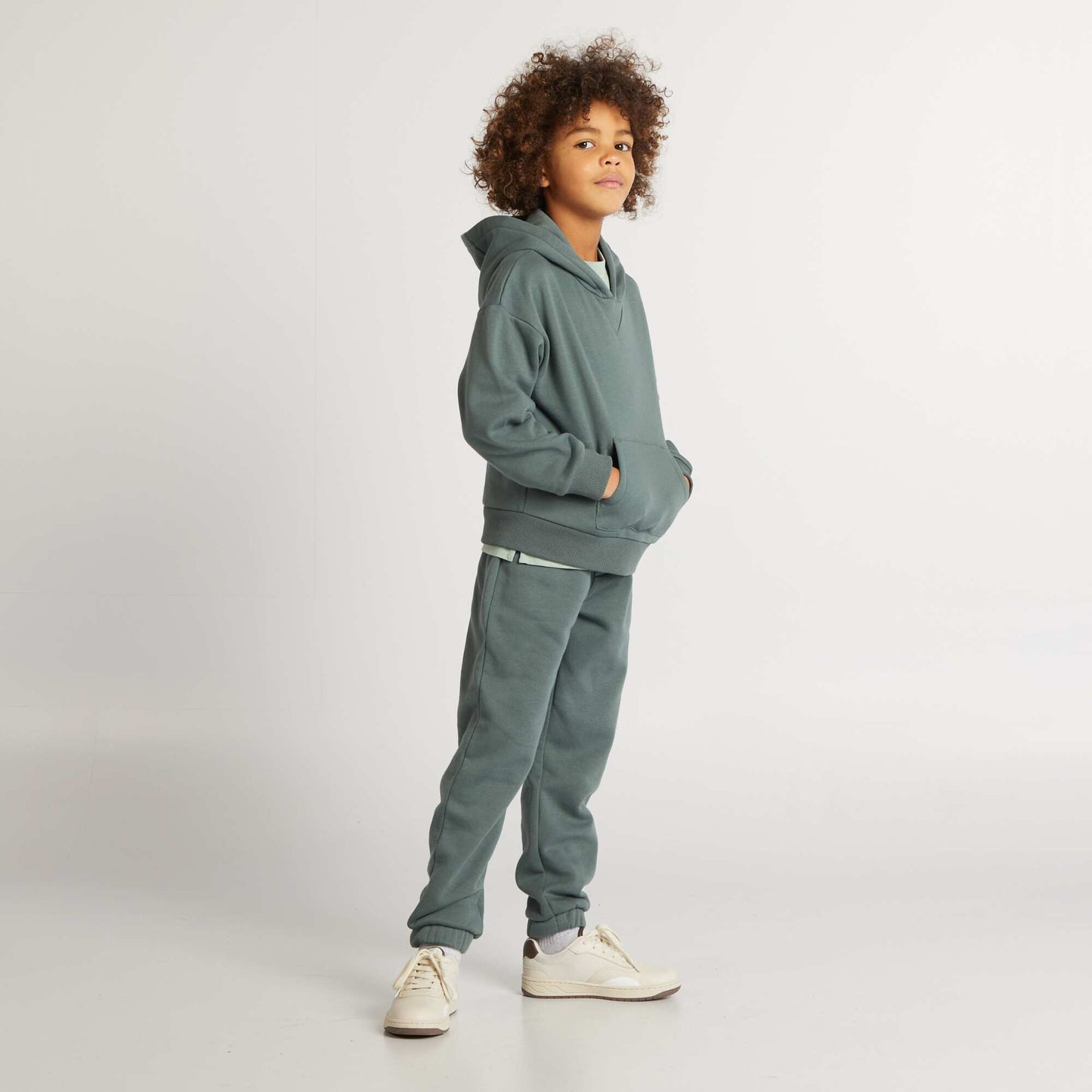 Pantalón de chándal liso VERDE