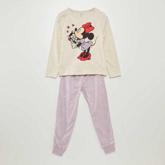 Pijama largo 'Minnie' - 2 piezas PURPURA