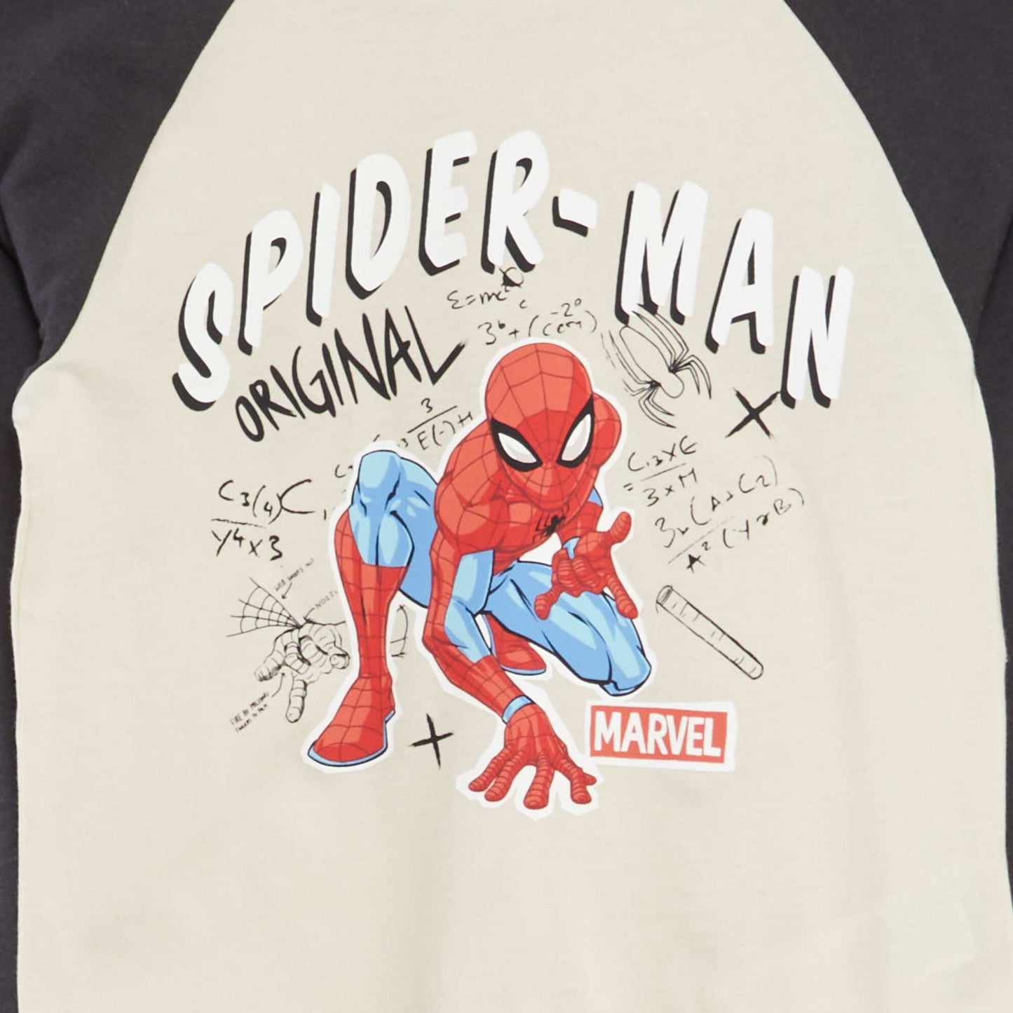 Conjunto de pijama 'Spider-Man' - 2 piezas BEIGE