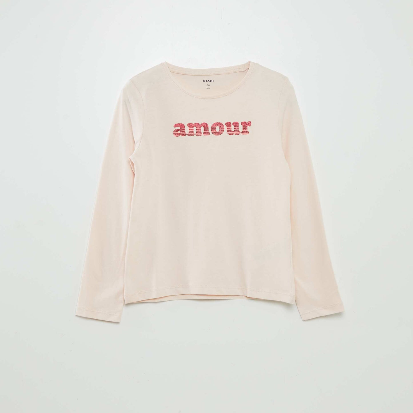 Camiseta estampada de manga larga ROSA