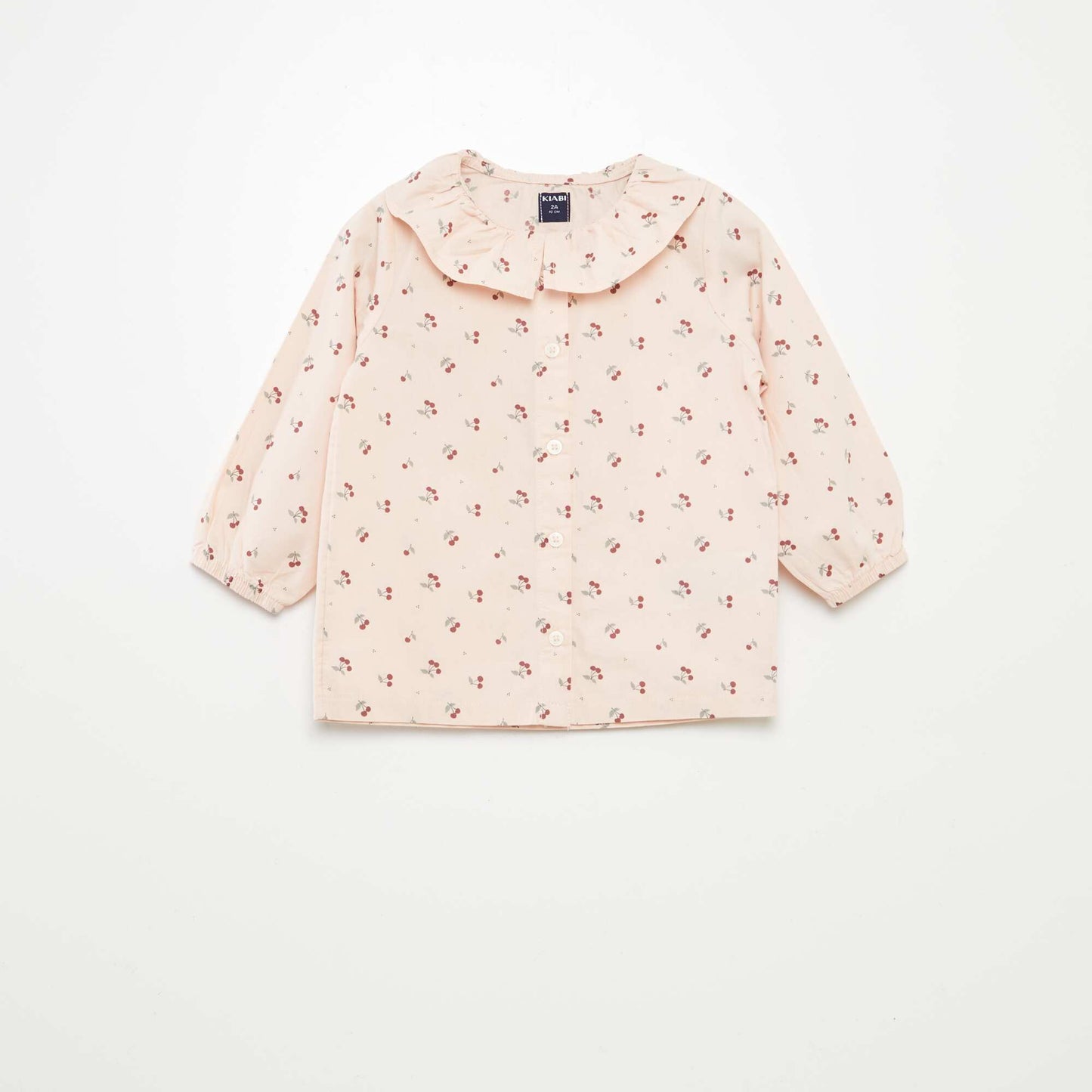 Pijama largo vichy - 2 piezas ROSA