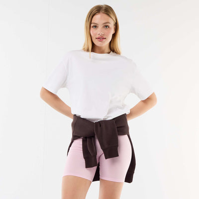 Pantalón corto tipo ciclista ROSA