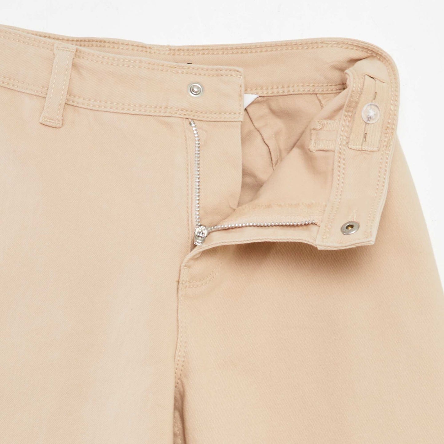 Pantalón ancho/wide leg BEIGE