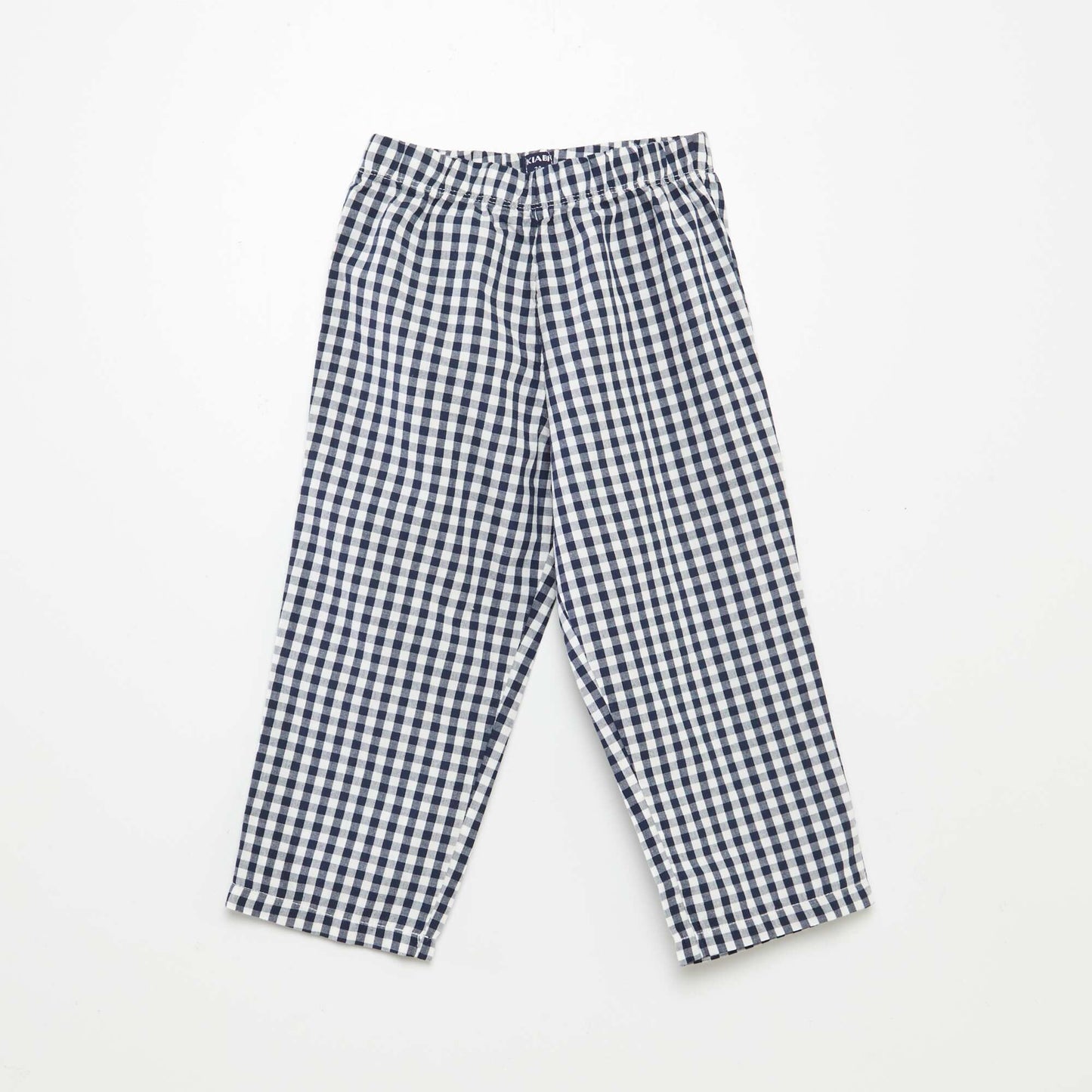 Pijama vichy - 2 piezas AZUL