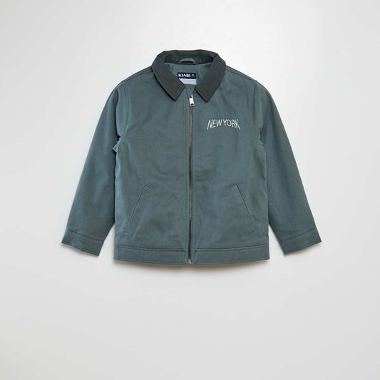 Campera corta Nueva York VERDE