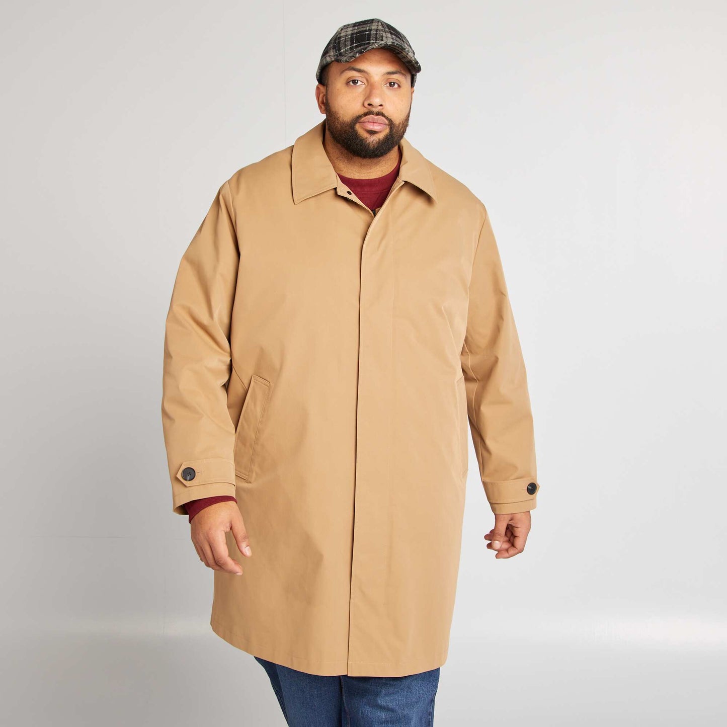 Gabardina largo medio BEIGE