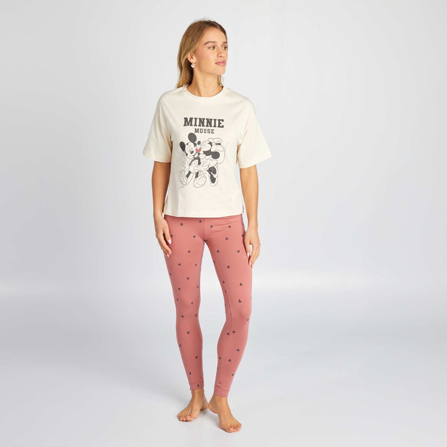 Conjunto de pijama 'Minnie' 'Disney' - 2 piezas BEIGE