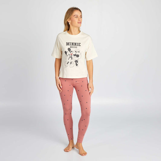 Conjunto de pijama 'Minnie' 'Disney' - 2 piezas BEIGE