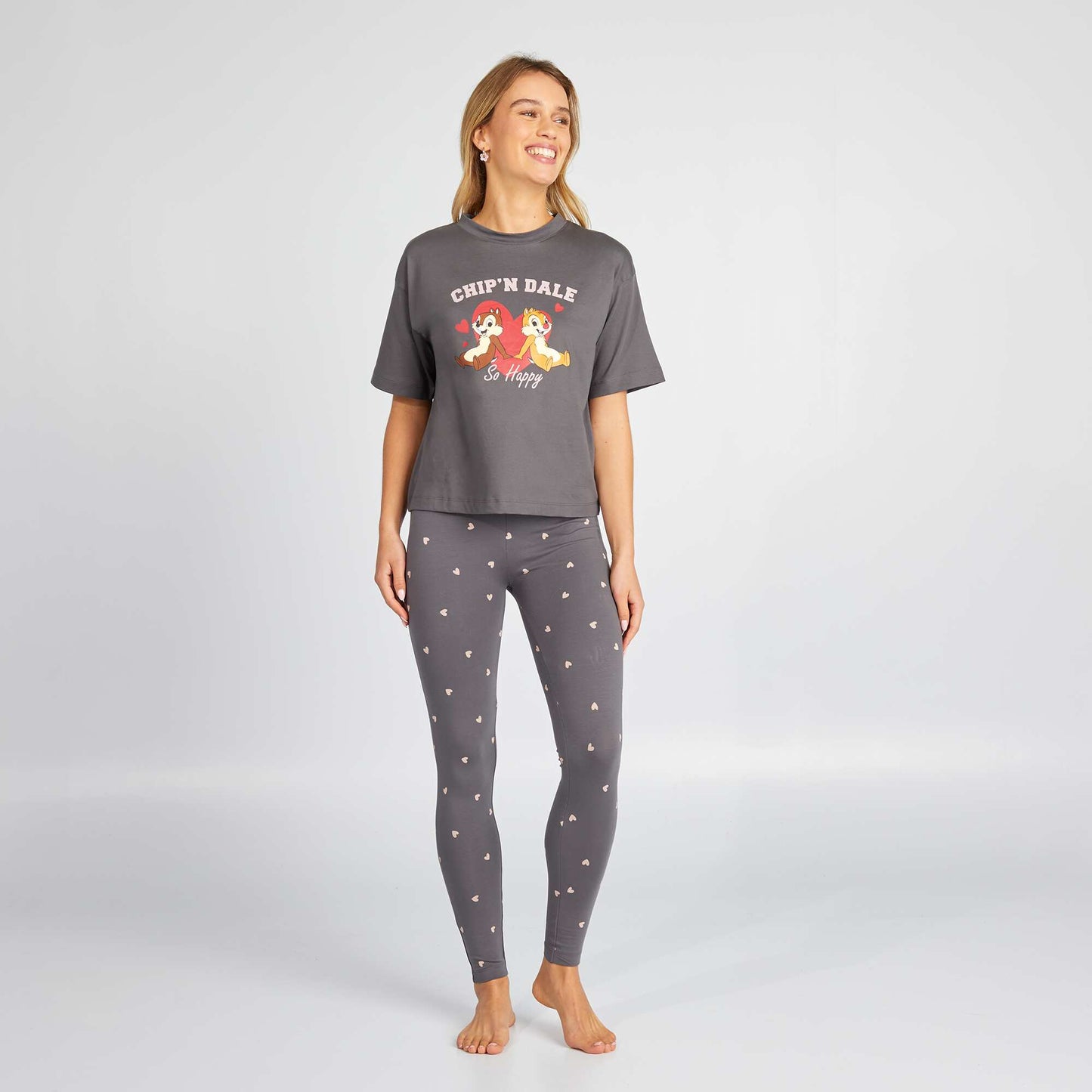 Conjunto de pijama 'Minnie' 'Disney' - 2 piezas GRIS