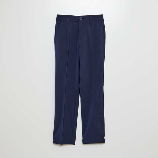 Pantalón de traje slim Azul