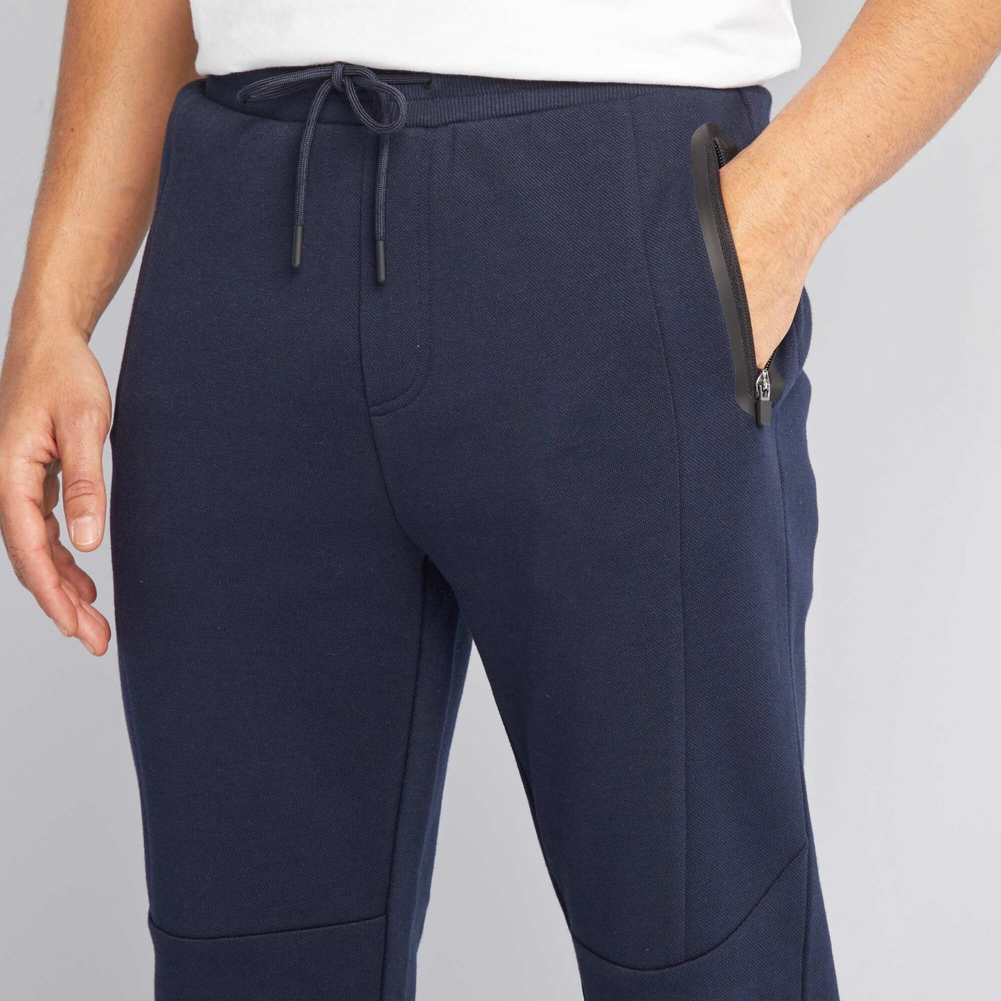 Pantalón de jogging de punto AZUL