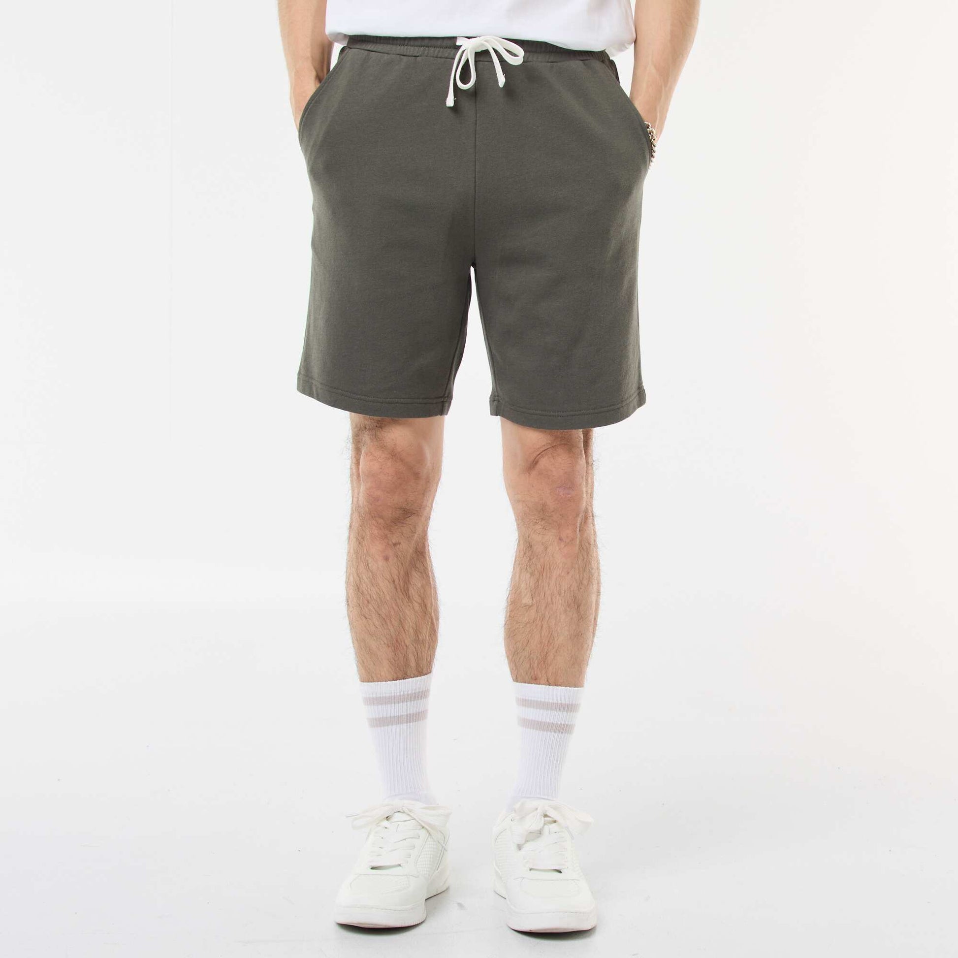 Bermudas de chándal ligeras KAKI