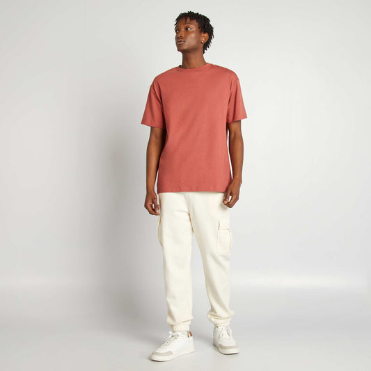 Pantalón de chándal multibolsillos BLANCO