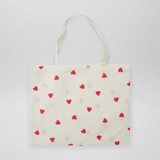 Tote bag XL estampada ROJO