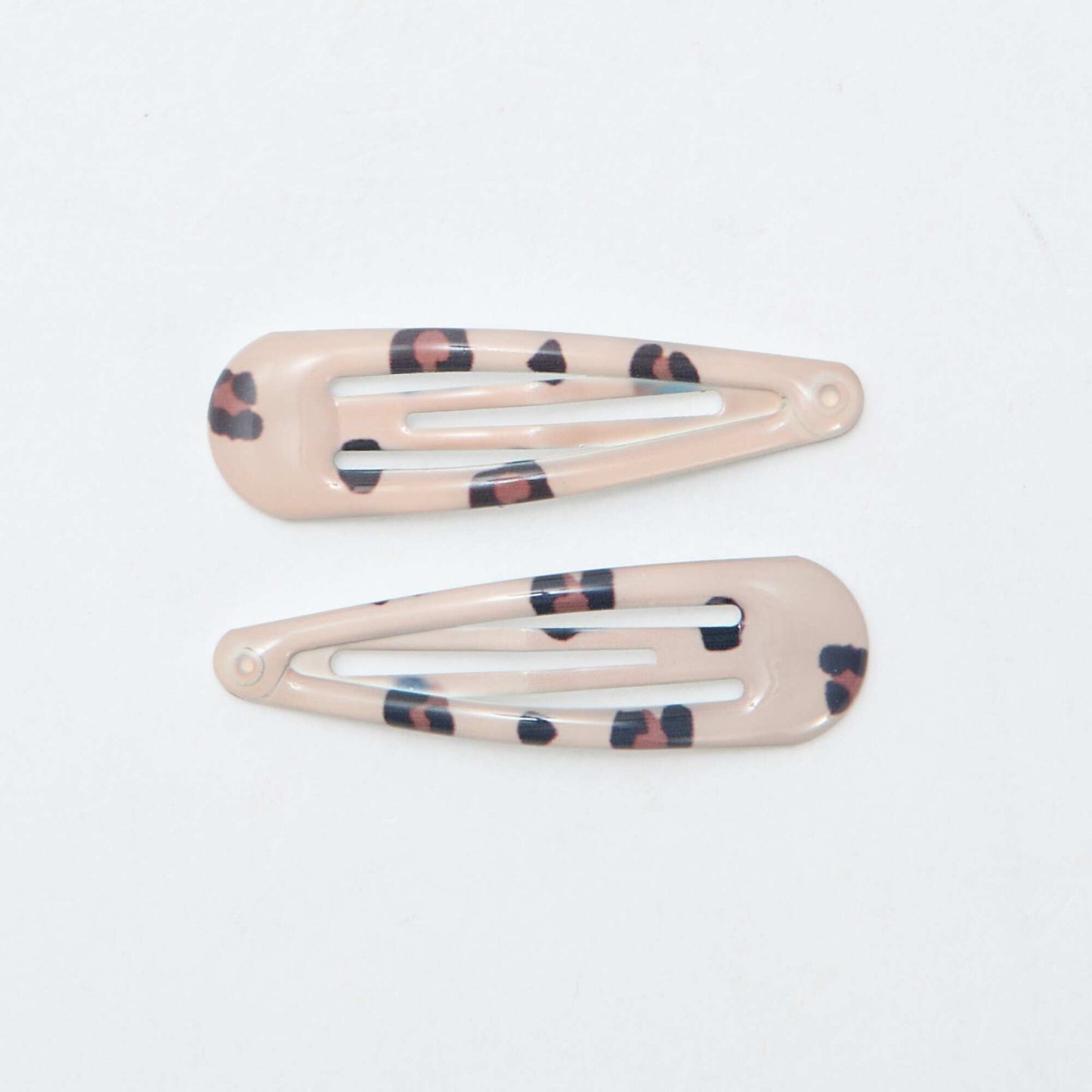 Pack de 6 pinzas clip MARRON