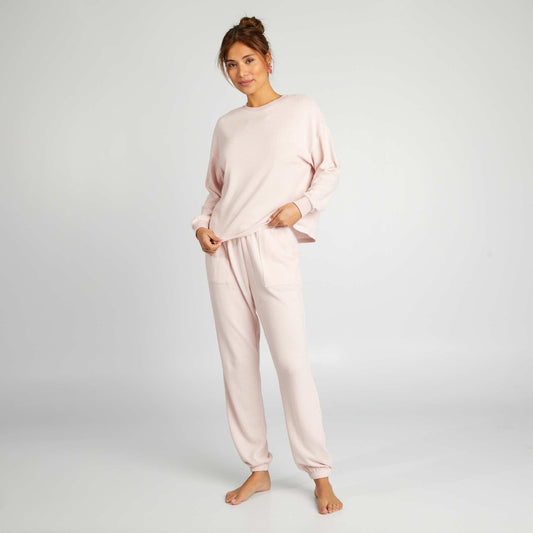 Conjunto de pijama camiseta + pantalón - 2 piezas ROSA
