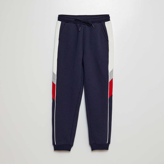 Pantalón de chándal colorblock AZUL