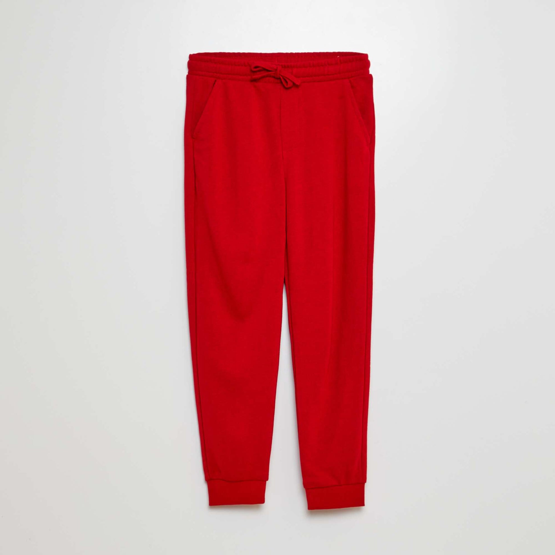 Conjunto estampado con buzo + pantalón de chándal - 2 piezas ROJO