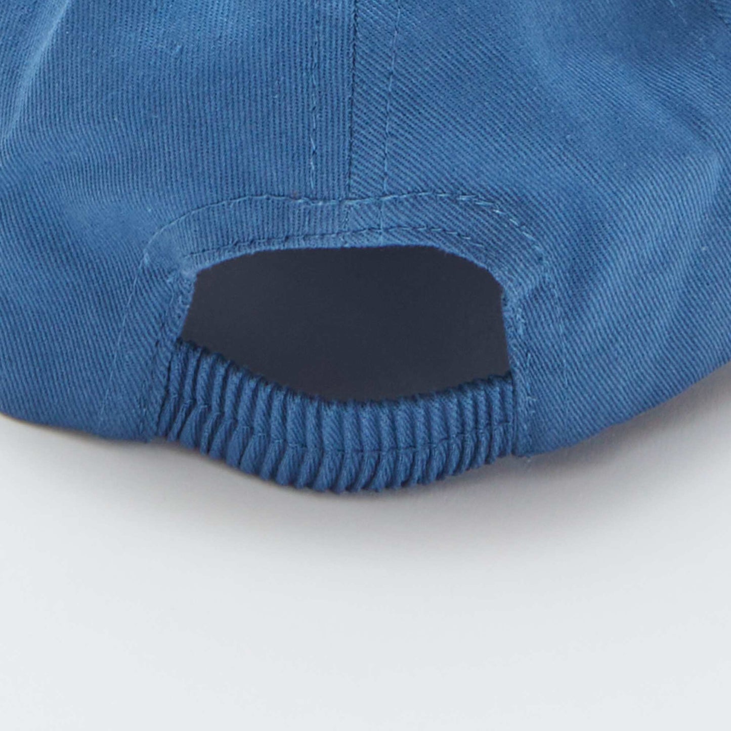 Gorra de béisbol con motivo de conejo AZUL