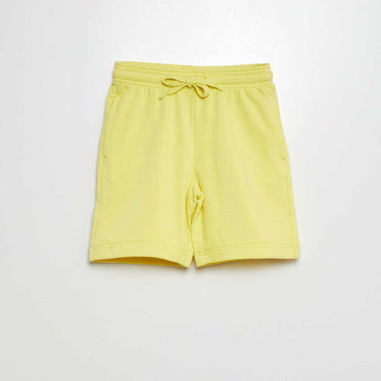 Pantalón corto de chándal ligero AMARILLO