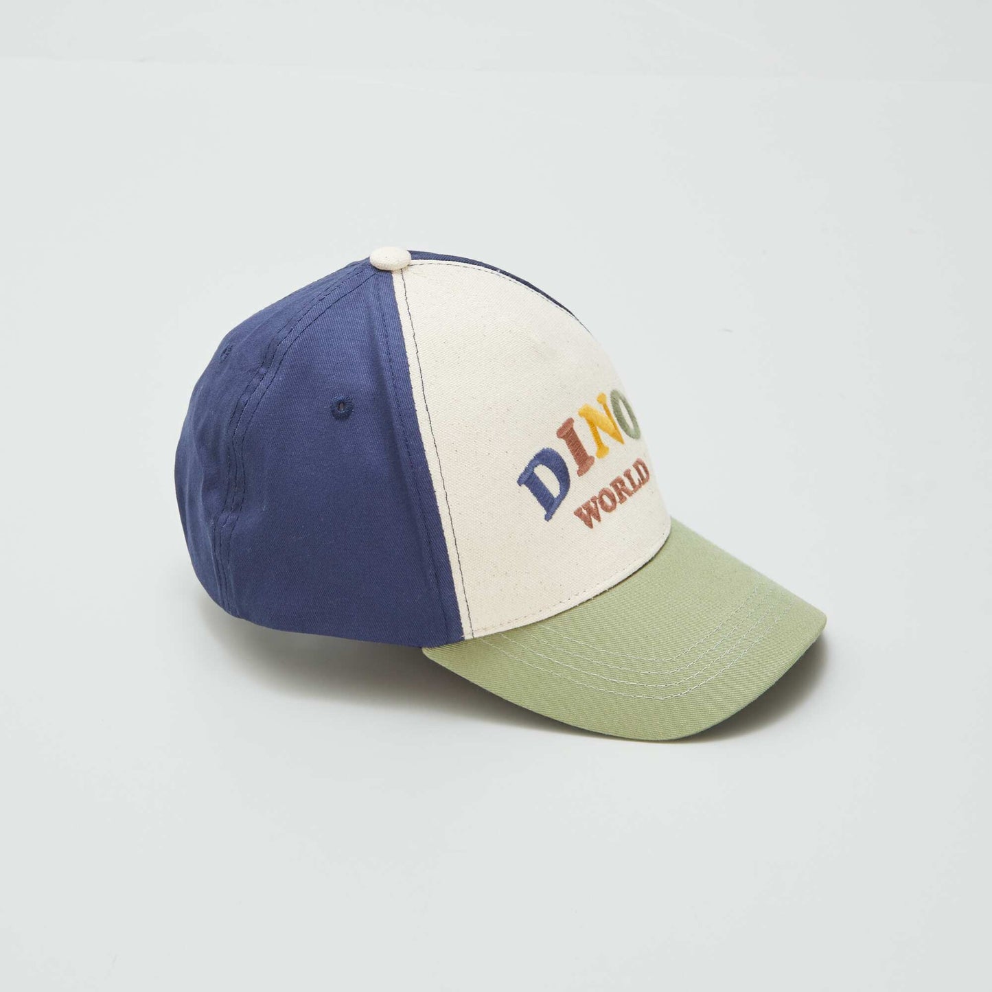 Gorra de lona bordada BEIGE