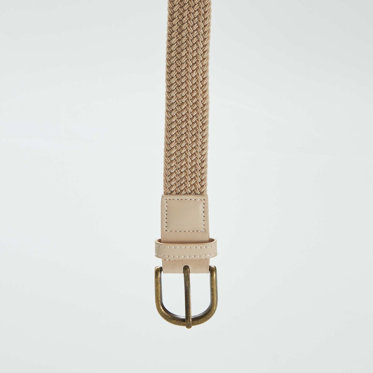 Cinturón trenzado BEIGE
