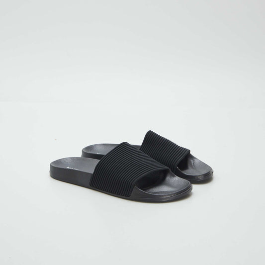 Chanclas de piscina NEGRO