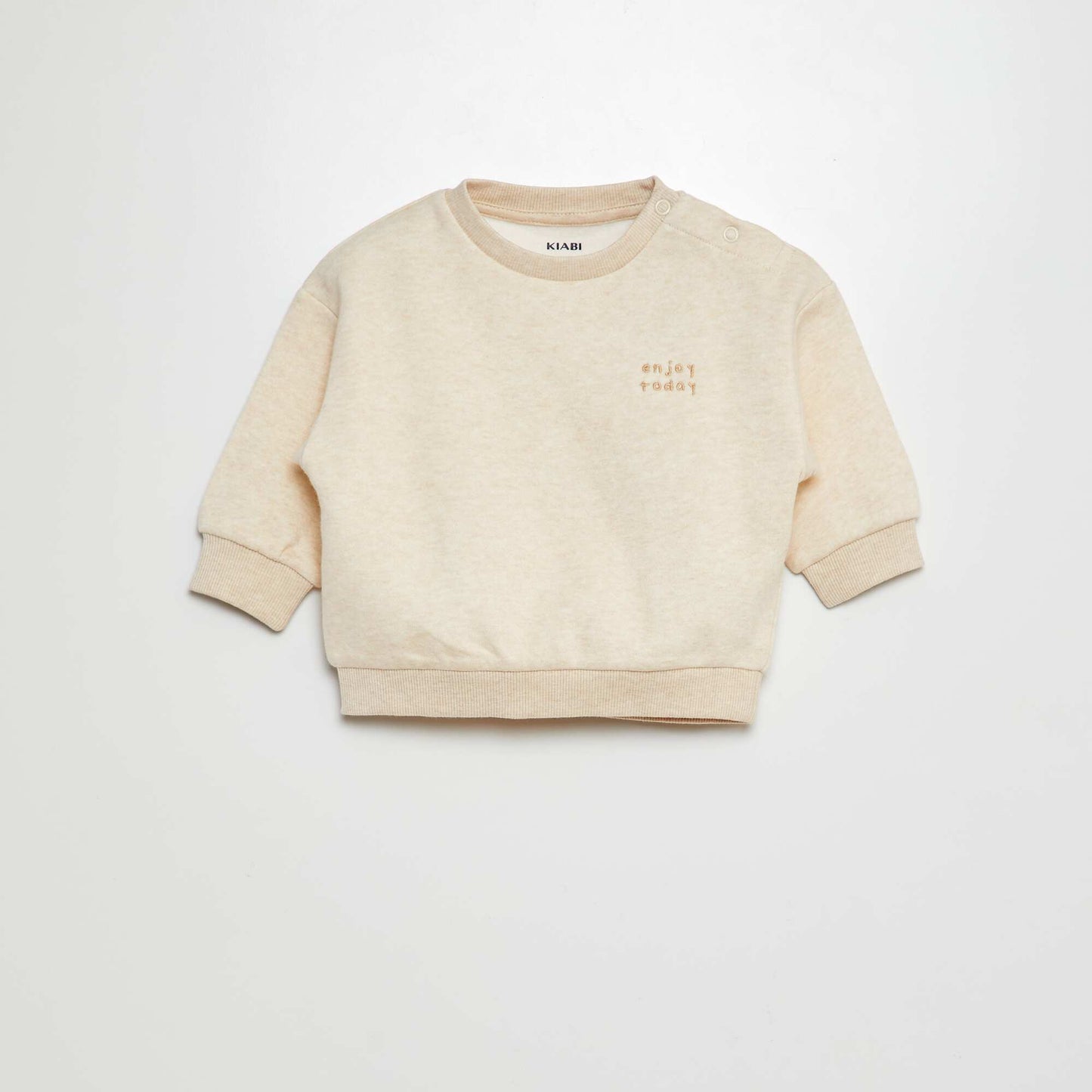 Buzo de chándal lisa BEIGE