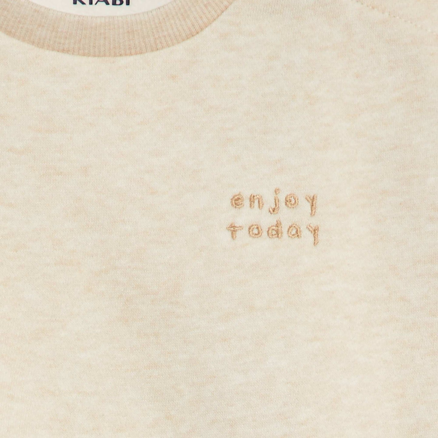 Buzo de chándal lisa BEIGE