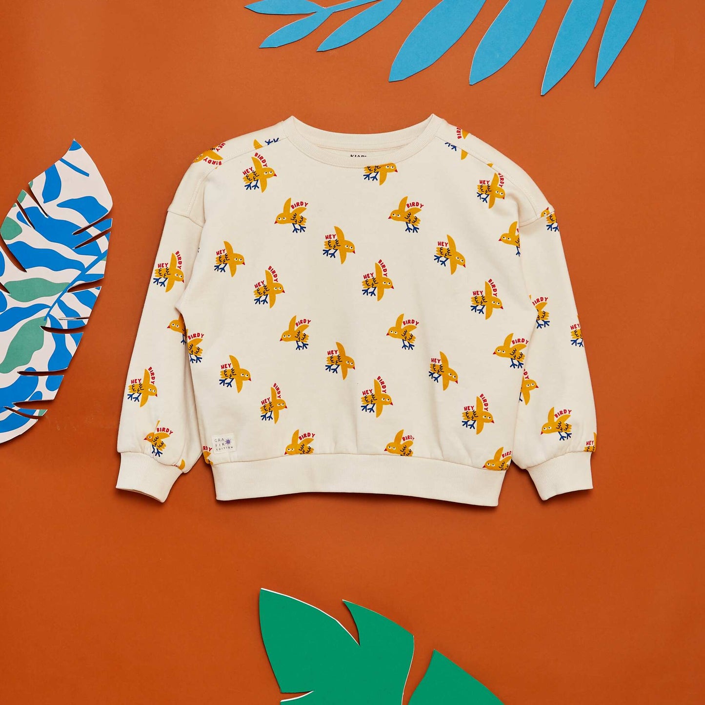 Buzo estampada - Grafik Edition BLANCO