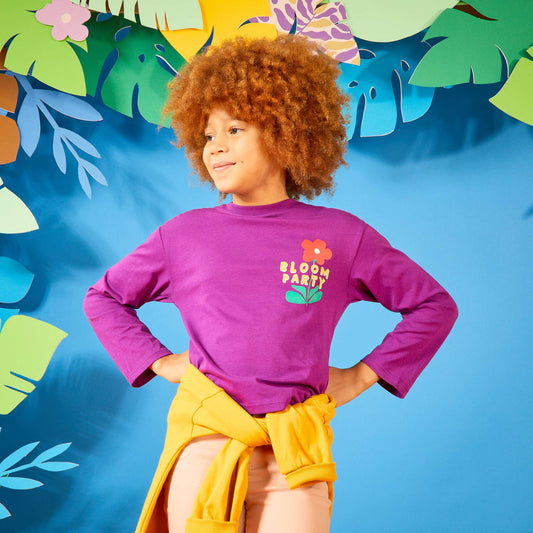 Camiseta estampada - Grafik Edition PURPURA